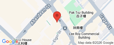 荷李活道68-70A號 3F室 物業地址