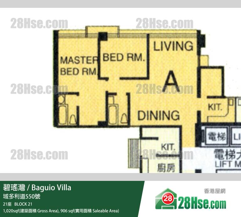 碧瑶湾 21座3楼 A室 平面图 碧瑶湾 21座3楼 A室 平面图