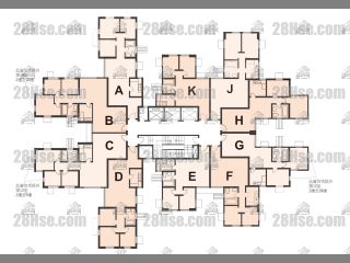 Block 11 2/f To 27/f FloorPlan