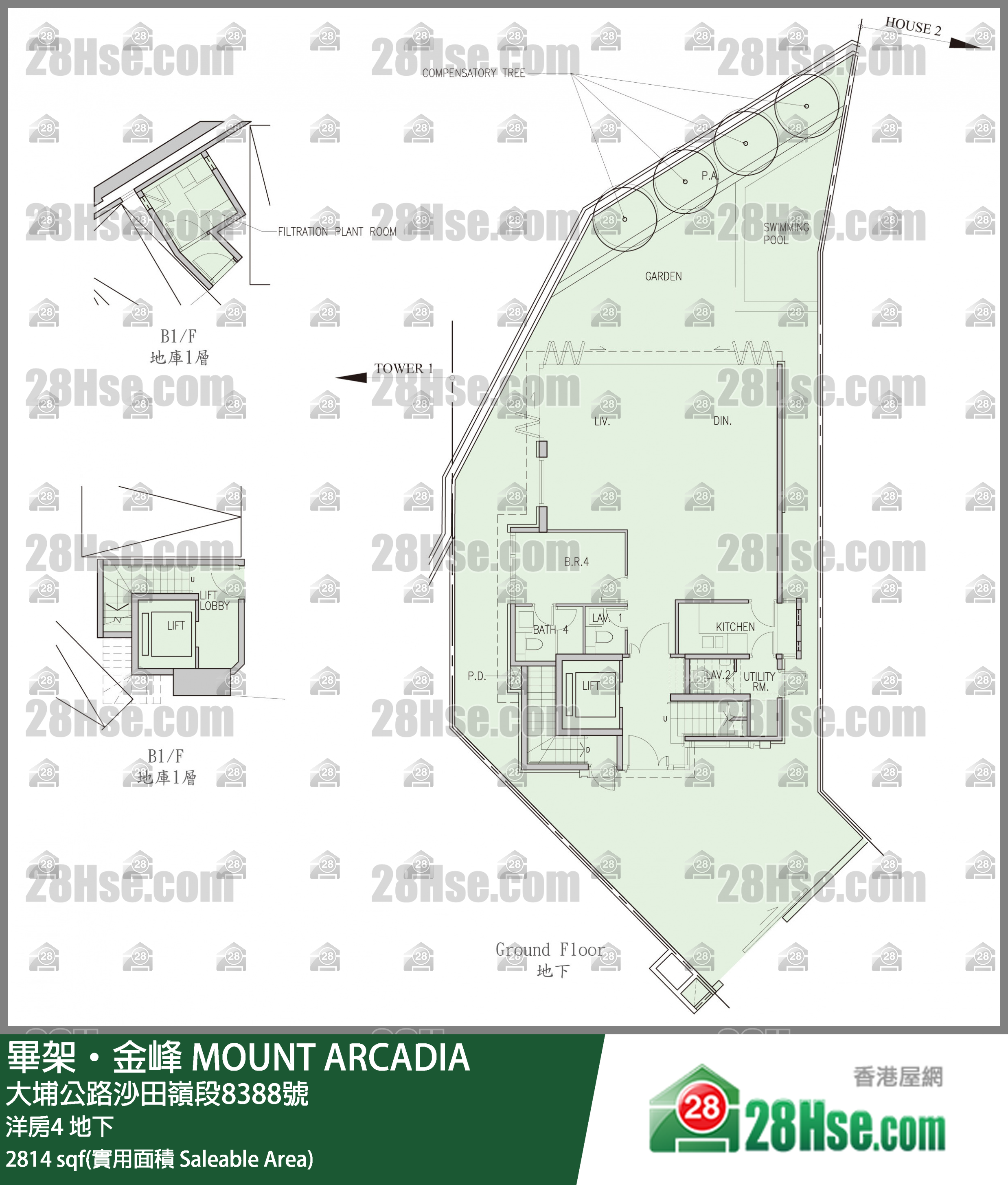 毕架金峰 洋房4 平面图