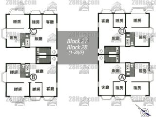 Phase 5 Block 28 1/f To 28/f FloorPlan