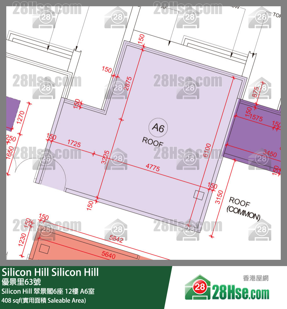 Silicon Hill, Flat A6, 12/F, Greenwood Tower 6, Phase 1 FloorPlan
