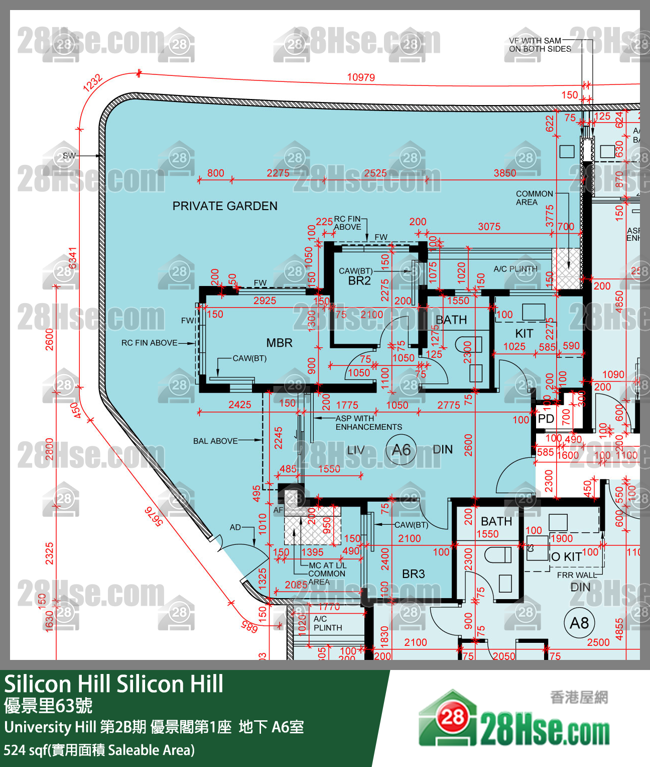 Silicon Hill, Flat A6, Scenic Tower 1, Phase 2b FloorPlan