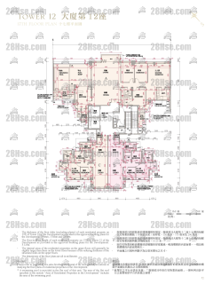 逸瓏灣 II 逸瓏灣 II(大廈) 12座 17樓 平面圖