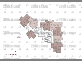 Park Silicon 第1A座 5-33樓 平面圖