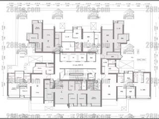 YOHO MIDTOWN M9座 6楼 平面图