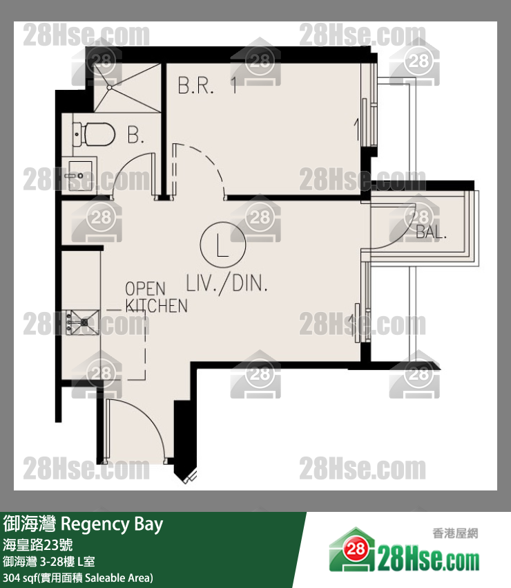 御海灣 御海灣 22樓 L室 平面圖