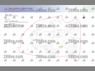 帝御 停车位平面图 平面图
