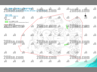 帝御 停车位平面图 平面图
