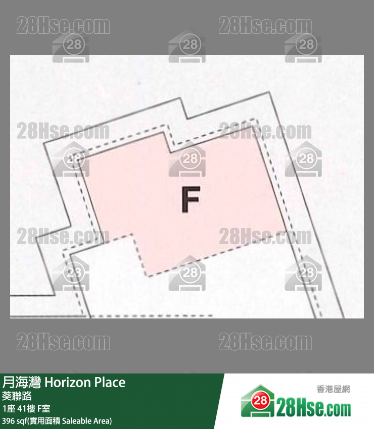Horizon Place, Flat F, 41/F, Tower 1 FloorPlan