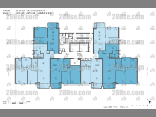 One Toscana Block 8 1/f To 15/f FloorPlan