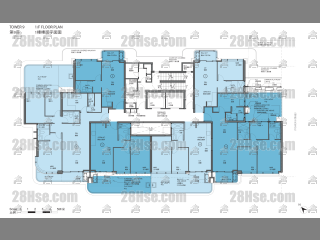 One Toscana Block 9 1/f To 15/f FloorPlan