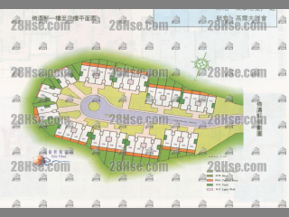 物业布局图 平面图