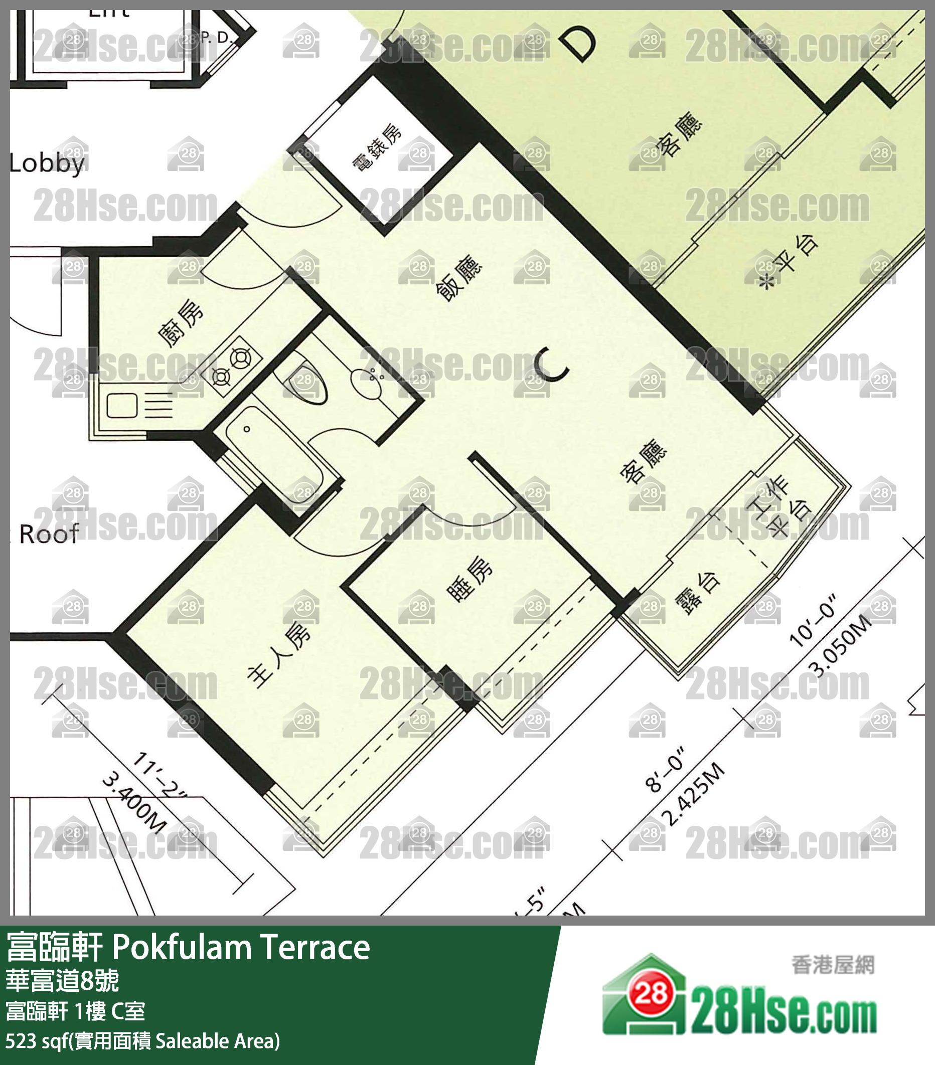富临轩 富临轩1楼 C室 平面图