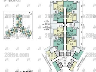 Block 2 2/f FloorPlan
