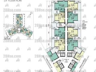 Block 3 2/f FloorPlan