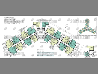 Block 3 3/f To 35/f FloorPlan