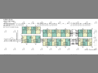 Block 4 4/f To 21/f FloorPlan