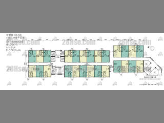 Block 4 4/f To 21/f FloorPlan