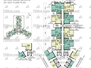Block 6 3/f To 35/f FloorPlan