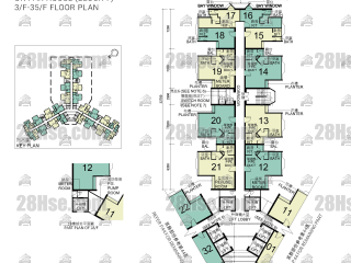 Block 7 3/f To 35/f FloorPlan