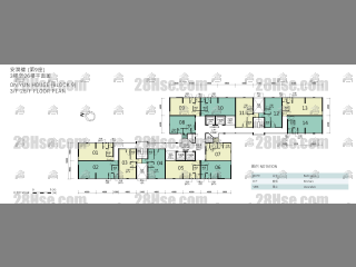 Block 9 3/f To 26/f FloorPlan