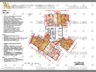 The Wings Tower 3 43/f To 45/f FloorPlan