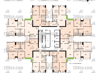 Block 1 1/f To 31/f FloorPlan