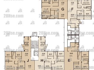 Block 2 1/f To 12/f FloorPlan