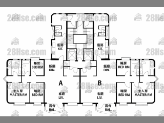 Regal Crest 6/f To 25/f FloorPlan