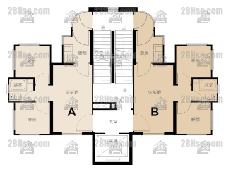 Rich Court 2/f To 17/f FloorPlan