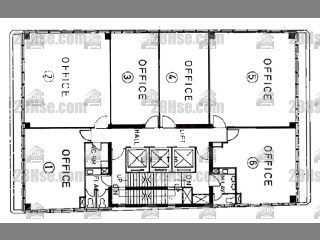 Hua Qin International Building 17-20/f FloorPlan