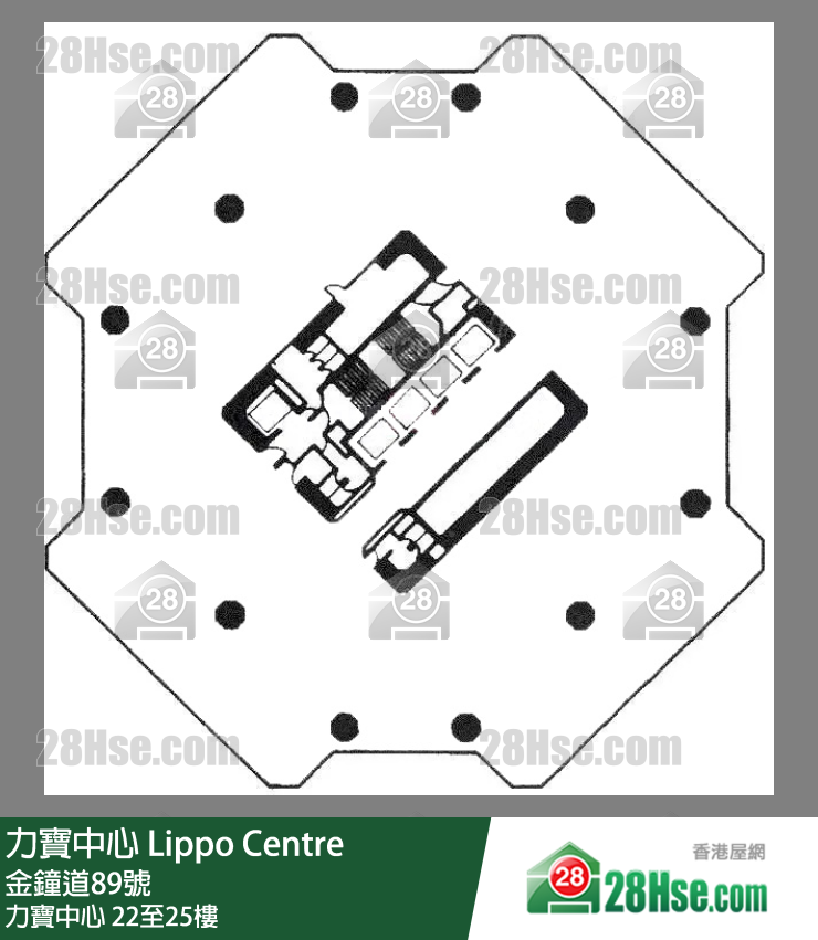 LIPPO CENTRE TOWER TWO Lippo Centre 22-25/f FloorPlan LIPPO CENTRE TOWER TWO Lippo Centre 22-25/f FloorPlan