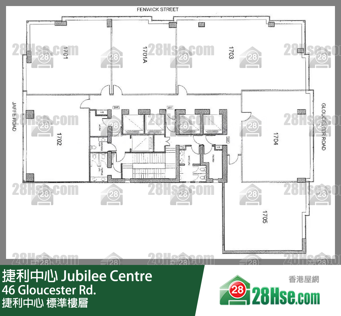 Jubilee Centre Typical FloorPlan