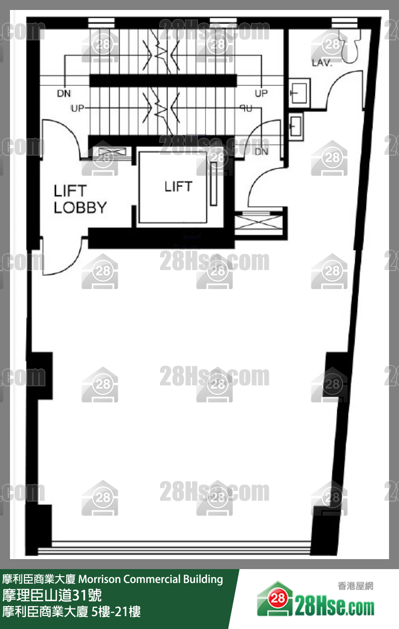 Morrison Commercial Buildin 5/f-21/f FloorPlan