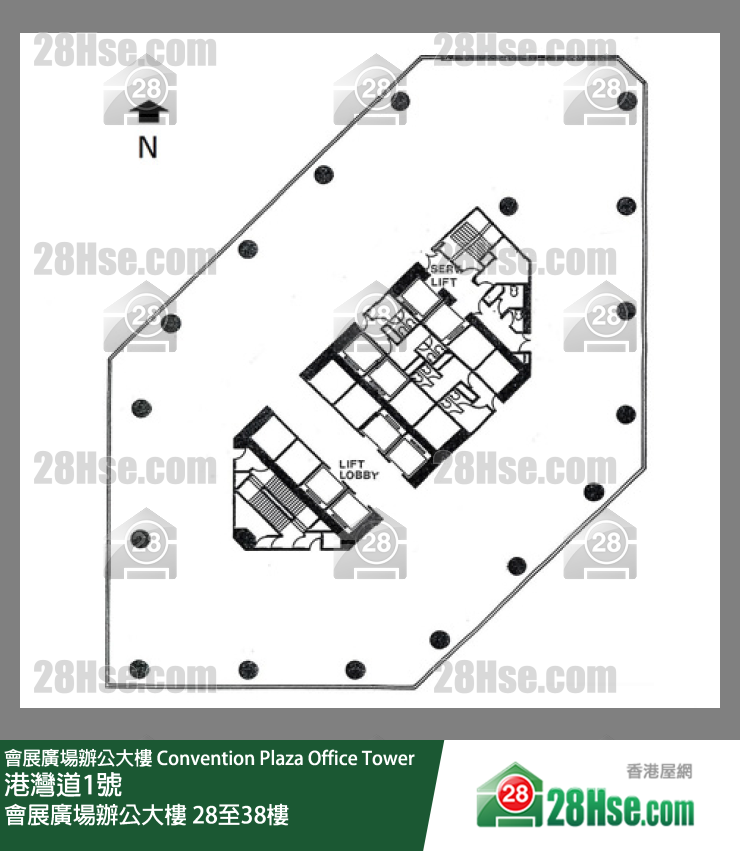 Convention Plaza Office Tower 28-38/f FloorPlan