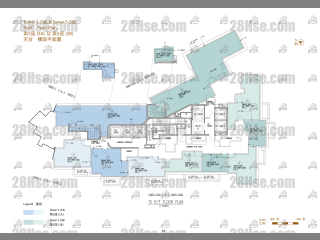 第5座(5B) 72楼 平面图