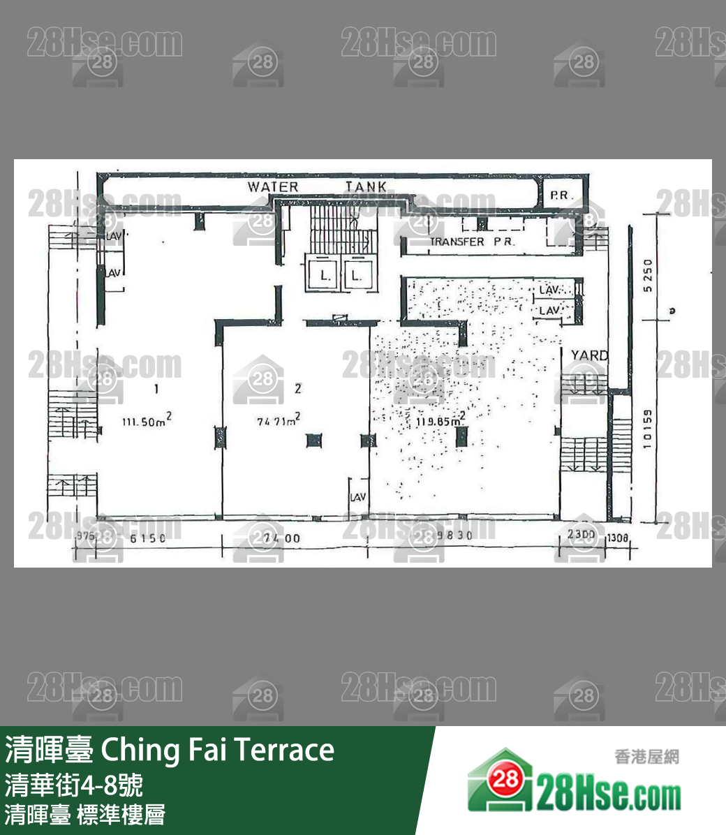 清晖台 标准楼层 平面图 清晖台 标准楼层 平面图
