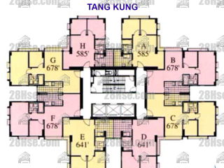 Kam Din Terrace Tang Kung 3/f To 27/f FloorPlan