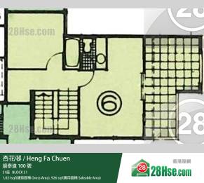 杏花邨 31座19樓 6室 平面圖 杏花邨 31座19樓 6室 平面圖