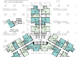 Tsui Ning House 3/f To 31/f FloorPlan