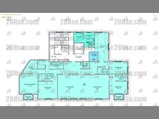 1 South Bay Close 3樓 平面圖