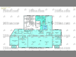 1 South Bay Close 6樓 平面圖