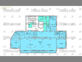 1 South Bay Close 地下-7樓 平面圖