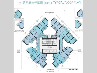 泓都 1座 7/F 圖則 1