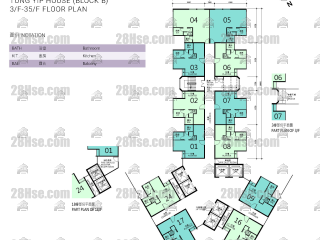 Tung Yip House 3/f To 35/f FloorPlan