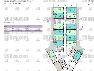 Tung Hing House 2/f FloorPlan