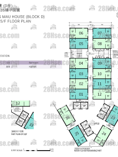 Tung Mau House 3/f To 35/f FloorPlan