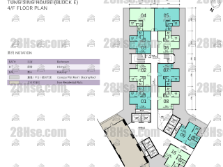 Tung Sing House 4/f FloorPlan