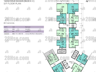 Tung Sing House 5/f FloorPlan